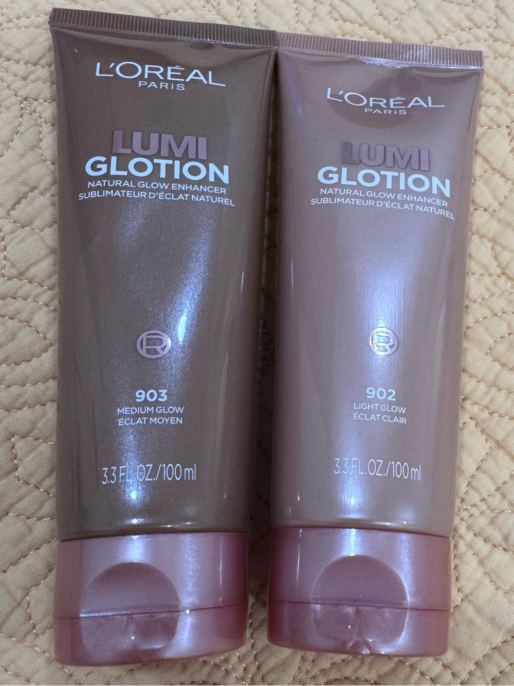 Lumi Glotion Natural Glow Enhancer XL, Face & Body - Medium & Light